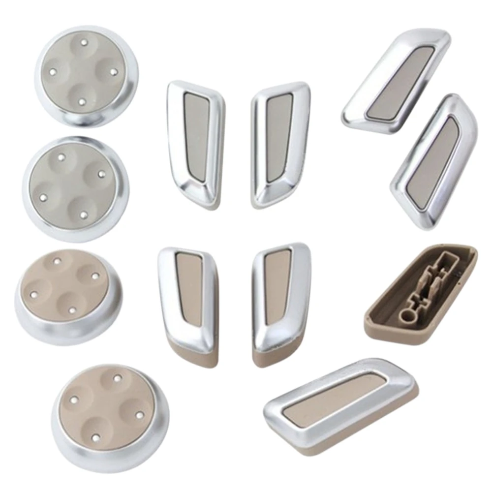 6 шт. кнопки регулировки интерьера автомобиля крышка переключателя сменная