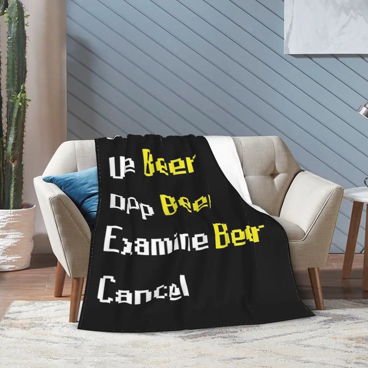 Одеяла Runescape для пива мягкое теплое Фланелевое покрывало кровати гостиной