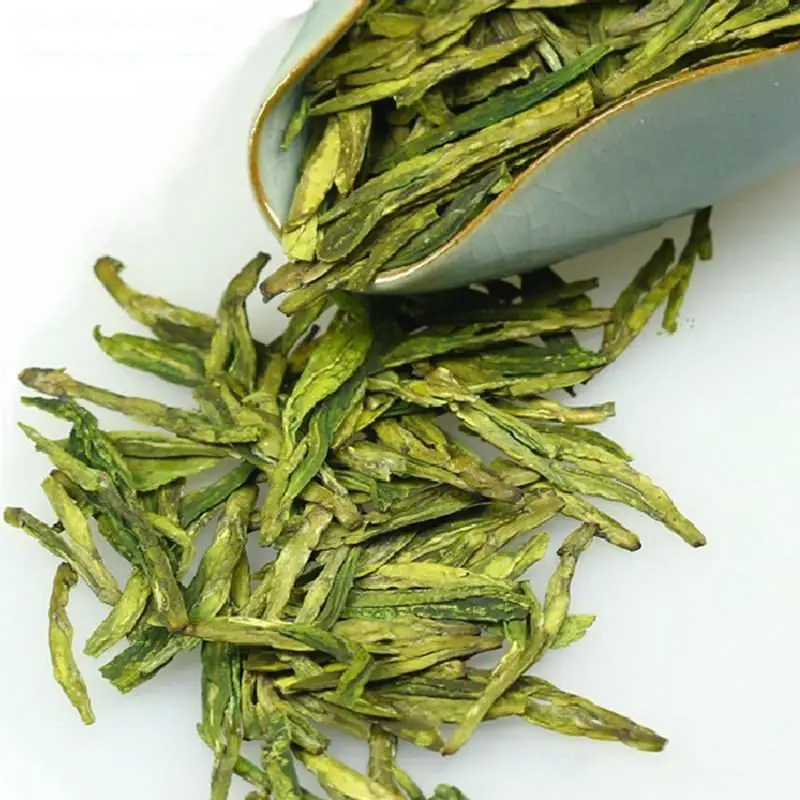 

100g Chinese Organic Green Tea Dragon Well Longjing Green Raw Tea Health Care New Spring Tea Factory Direct Sales