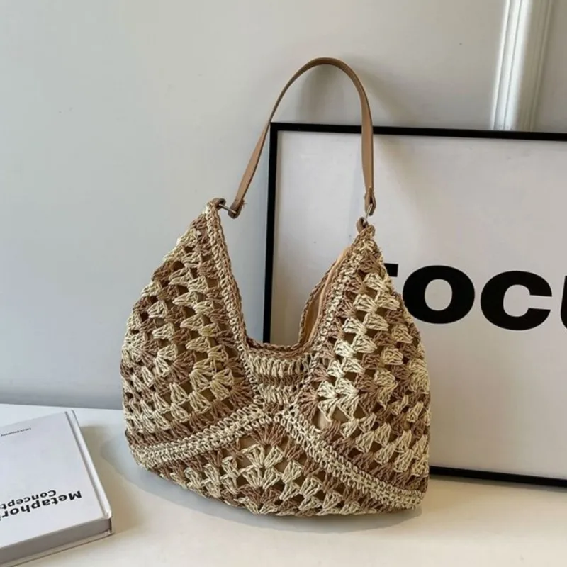 Женская плетеная сумка через плечо Jiaerdi цвет в ассортименте