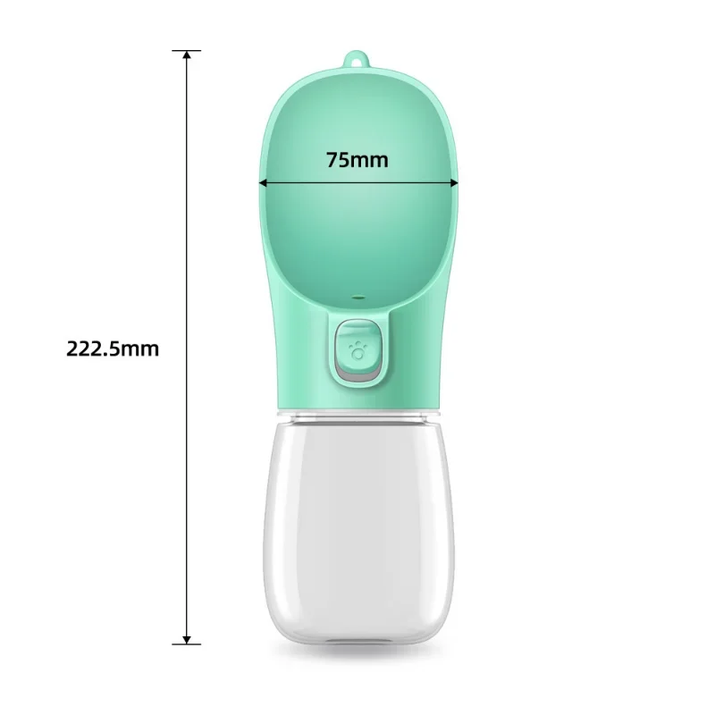 Портативный дозатор для бутылки с водой 300 мл