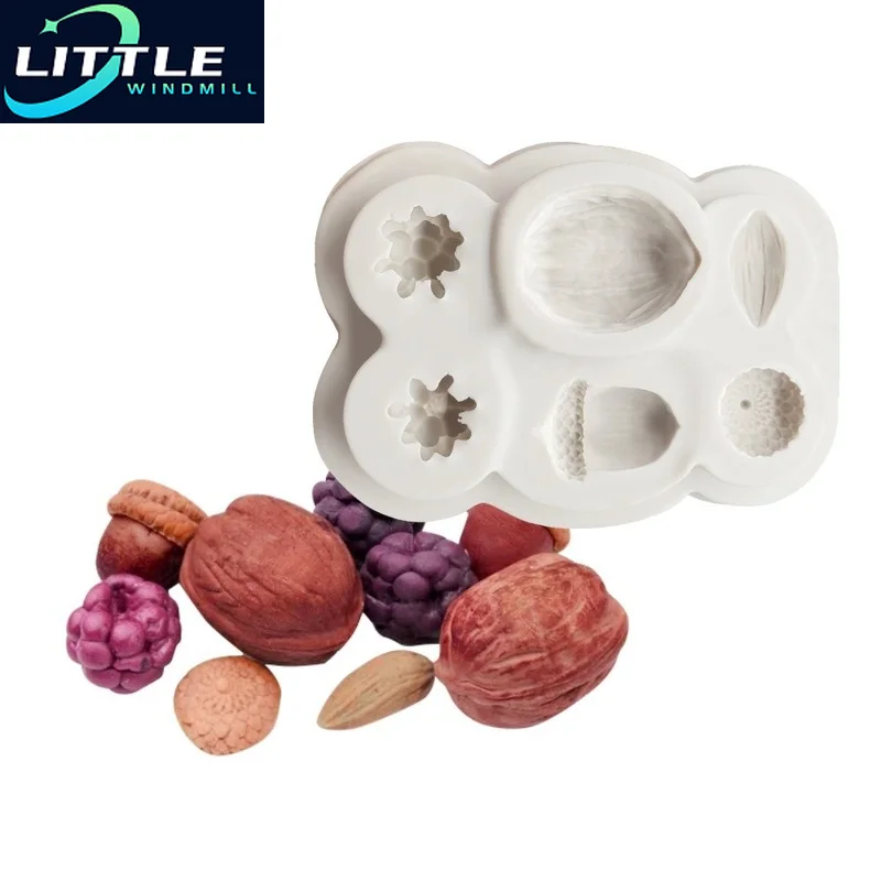 

DIY Cookie Christmas Decoration Fondant Cake Tools Nut Cake Mold Decorating for Sugar Chocolate Molds Cake Mold