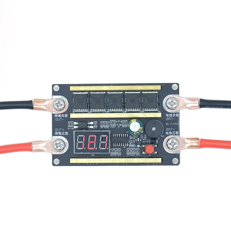 

New 12V voltage aware intelligent spot welder