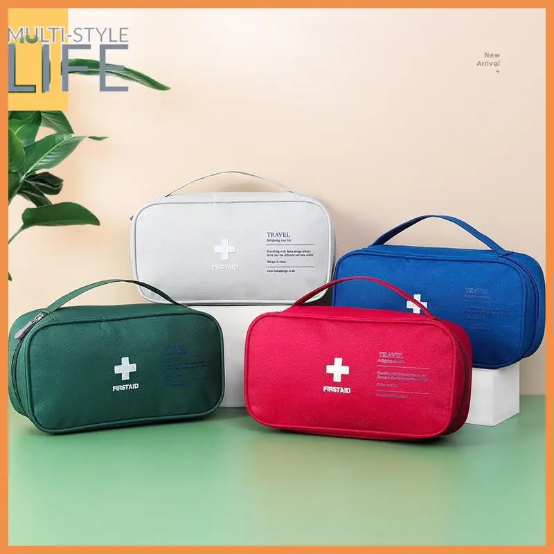

Portable Accessories Supplies Items Medicine Storage Bag Camping Useful Survival Bag Oxford Cloth/hardware Outdoor Storage Tools