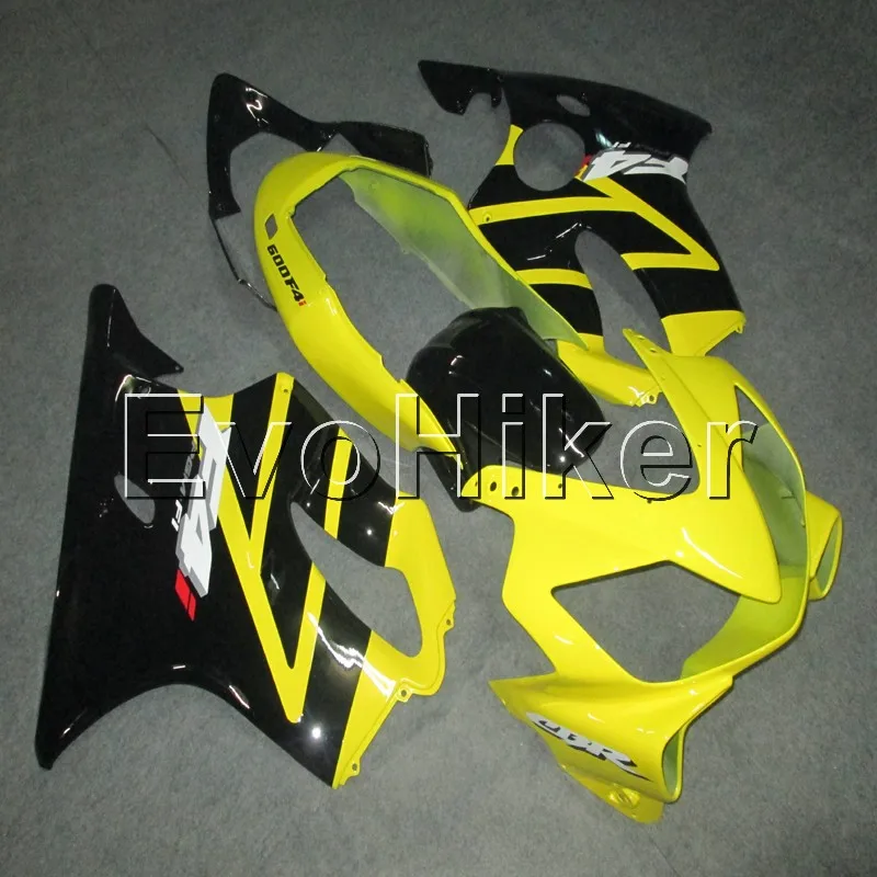 

INJECTION MOLD Fairing for CBR600F4i 2004 2005 2006 2007 yellow black CBR 600 F4i 04 05 06 07 bodywork kit motorcycle fairings
