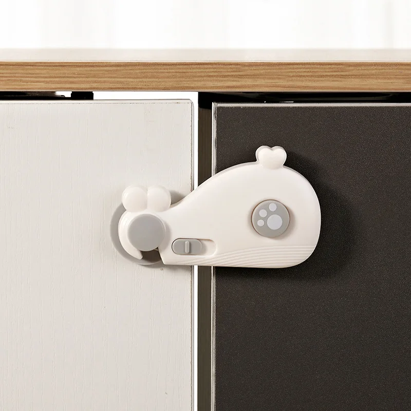 

Baby Anti Pinch Hand Lightswitch Cover Children's Multifunctional Safety Lock Cartoon Cute Drawer Lock Dust Covers Household