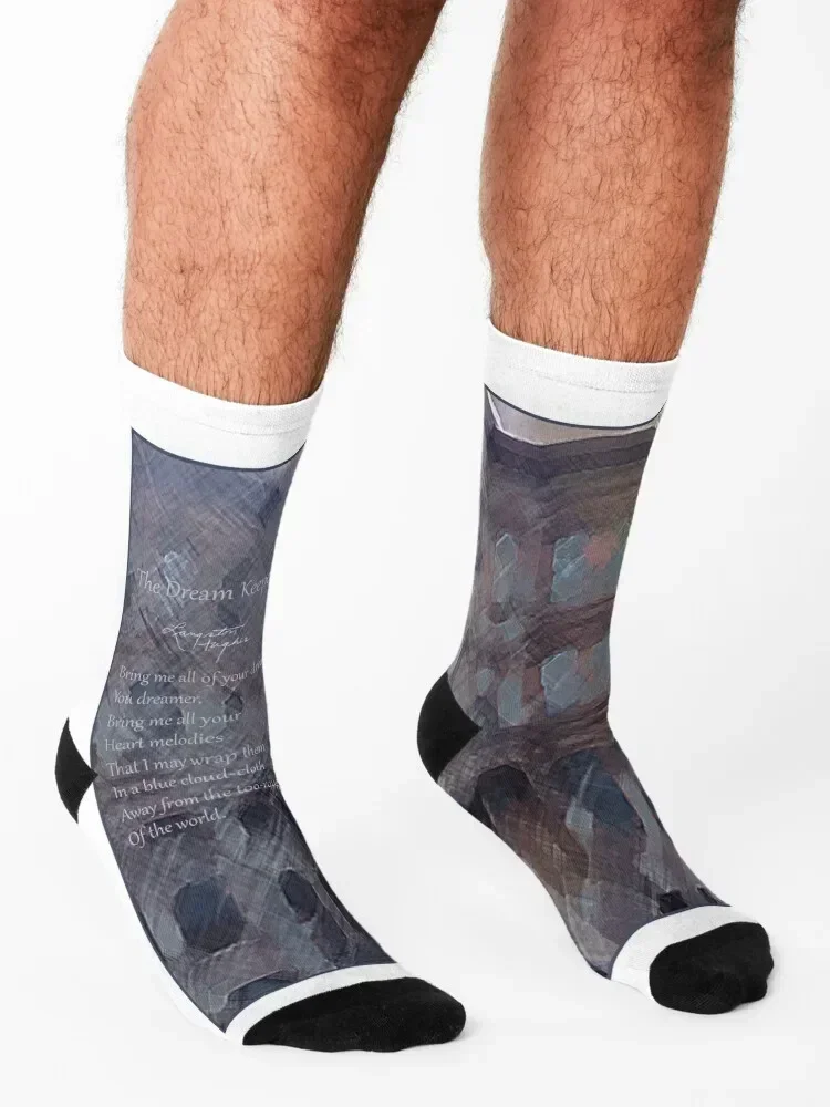 Langston Hughes: The Dream Keeper Носки Футбол снег спорт и отдых теннис для мужчин женщин