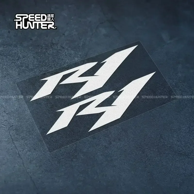 

Для YAMAHA YZF R1 R1M японская мотоциклетная наклейка, украшение для шлема, модификация, водостойкая светоотражающая наклейка с царапинами