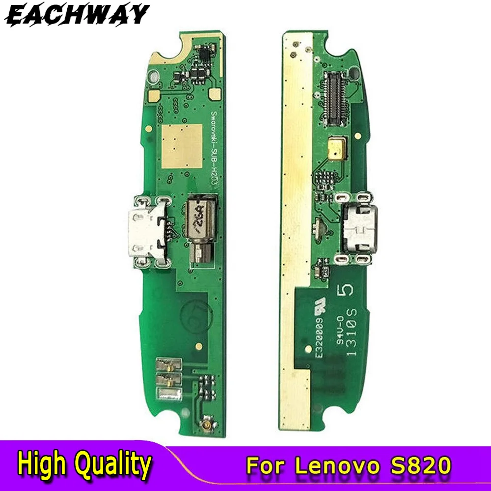 

For Lenovo S820 USB New Micro USB Charging Charger Flex Cable Port Board Module For Lenovo S820 Charging Replacement Parts