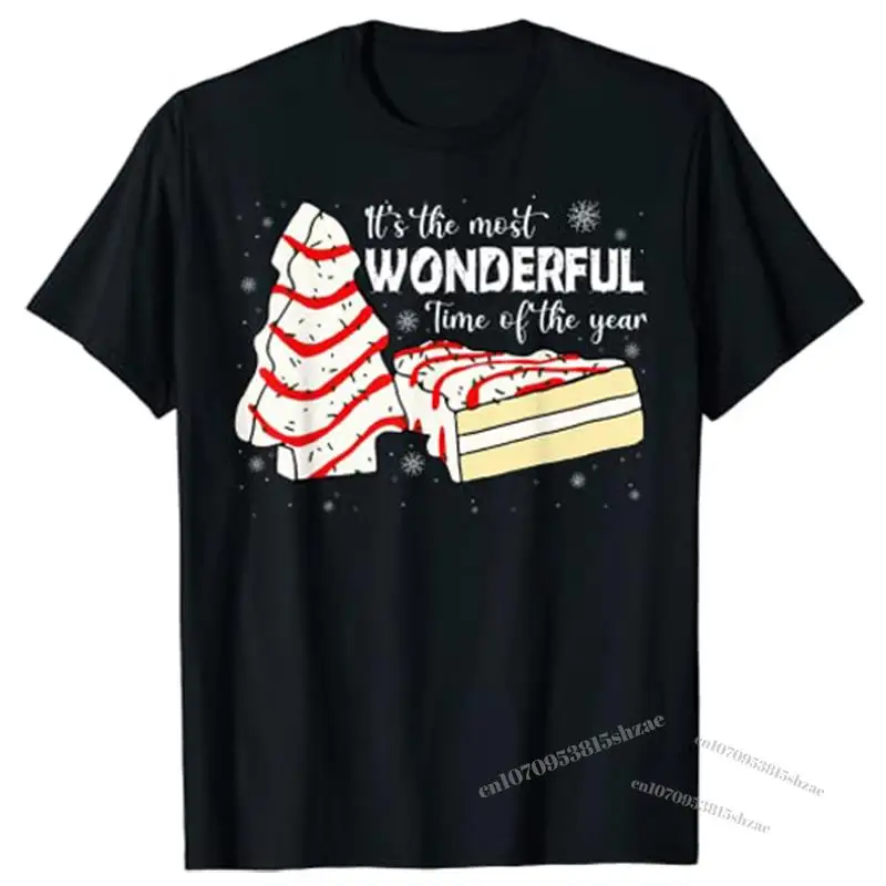 

The Most Wonderful Christmas Snack Cake Time of The Year T-Shirt Family Matching Holiday Tee Tops