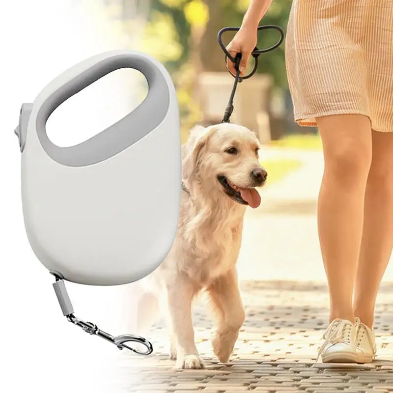 Выдвижной ремень для собаки удлиняющий поводок 5 м портативный вытягивания