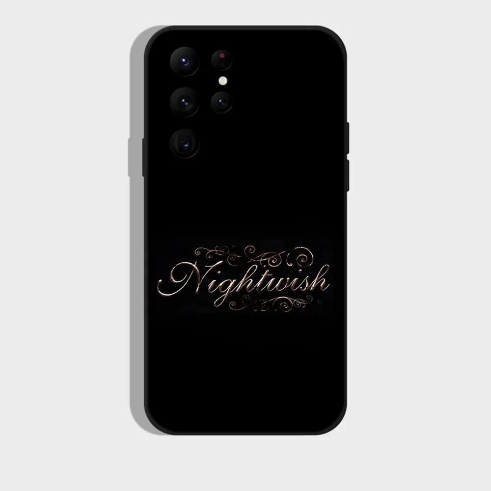 Rock Band Nightwish Lanternlight Phone Case For Samsung S24 S22 Ultra S20 S30 plus S23 ultra 5G Silicone Cover