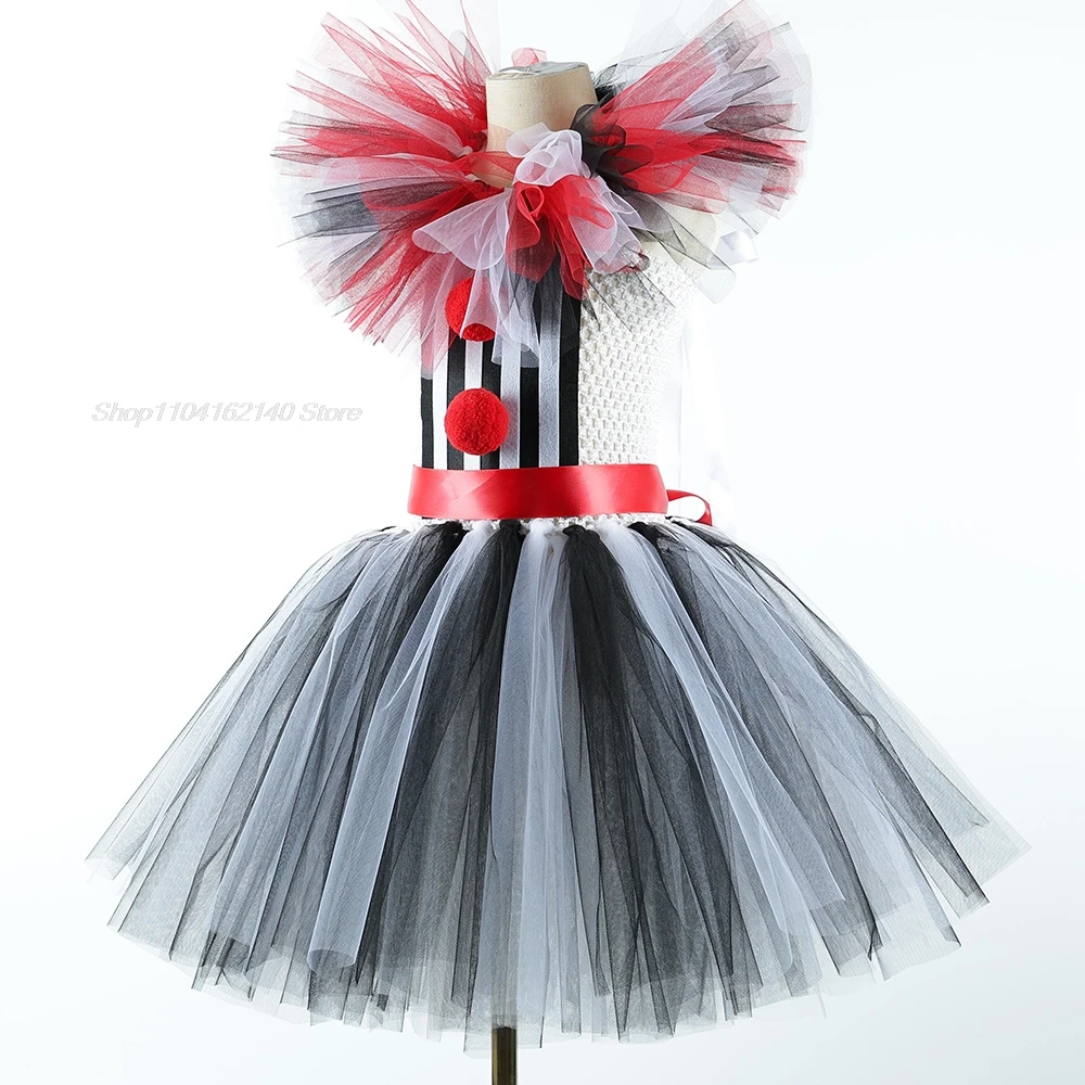 Костюмы клоуна для девочек страшные цирковые клоуны убийцы платье-пачка на