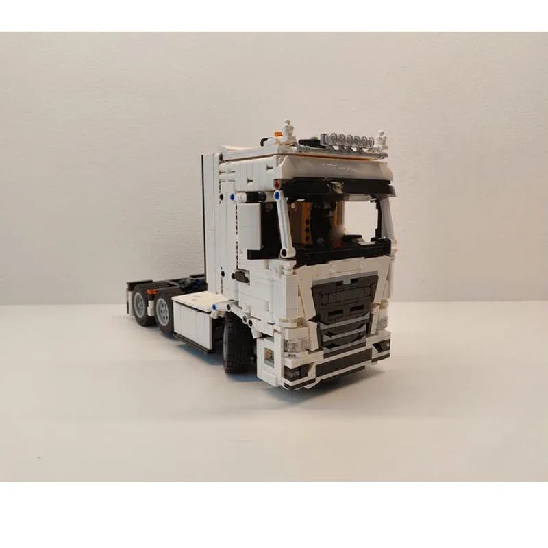 Новая модель грузовика прицепа строительные блоки игрушки сращивающиеся 1603 шт.