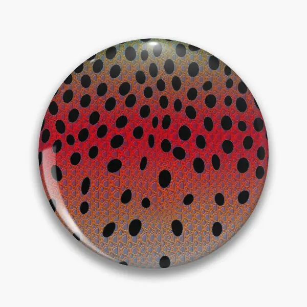 

Мягкая булавка для пуговиц в виде радужной форели, декоративная подарочная булавка для шляпы, мультяшная брошь, модное Ювелирное Украшение,...