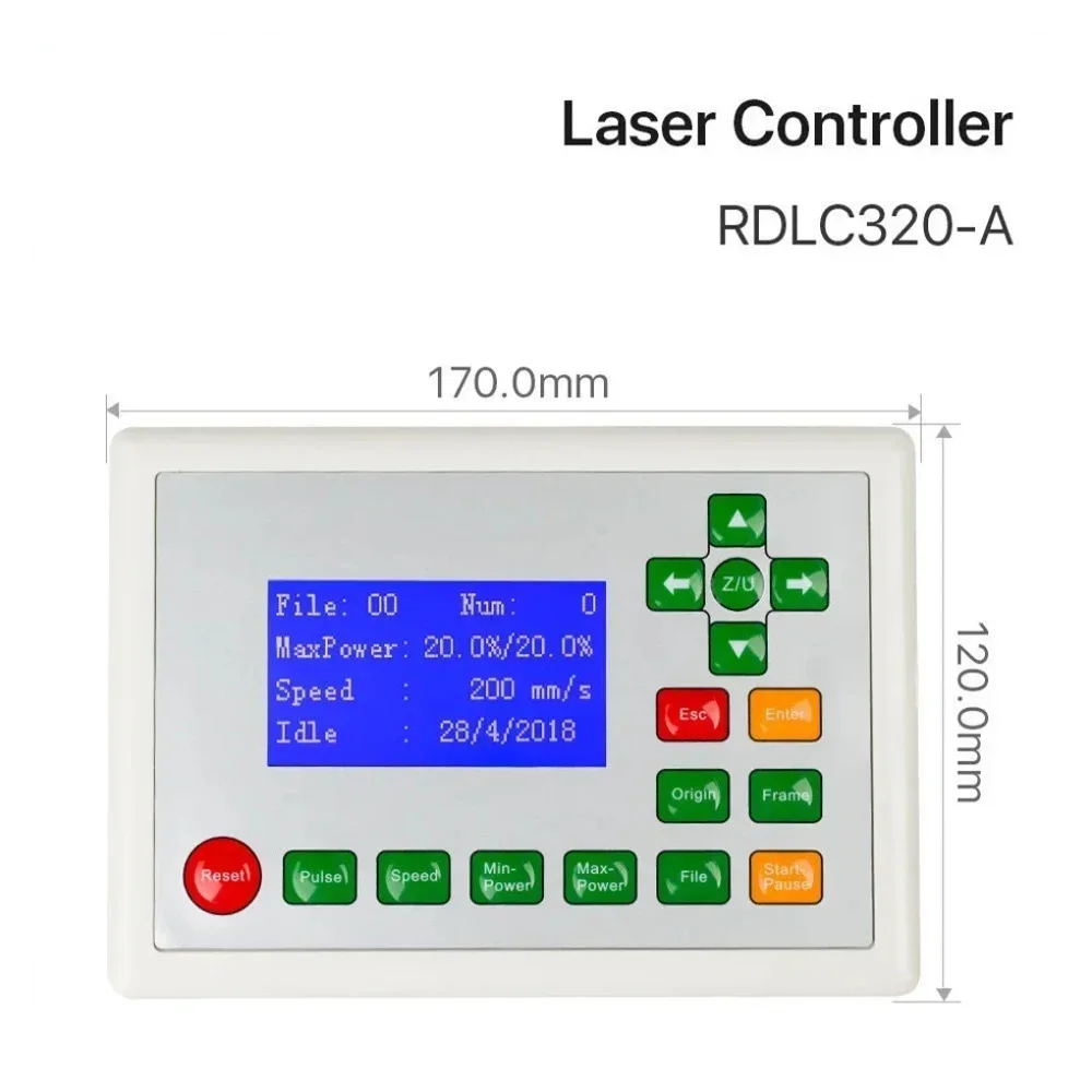 Фото Контроллер Ruida RD RDLC320-A Co2 La ser DSP для гравировально-режущего станка RD320 320 №3