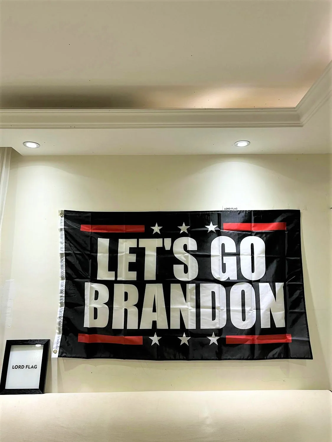 

Free Shipping Lets Go Brandon FJB Flag Polyester Printed USA 3x5Ft 90X150cm Banner for Decoration