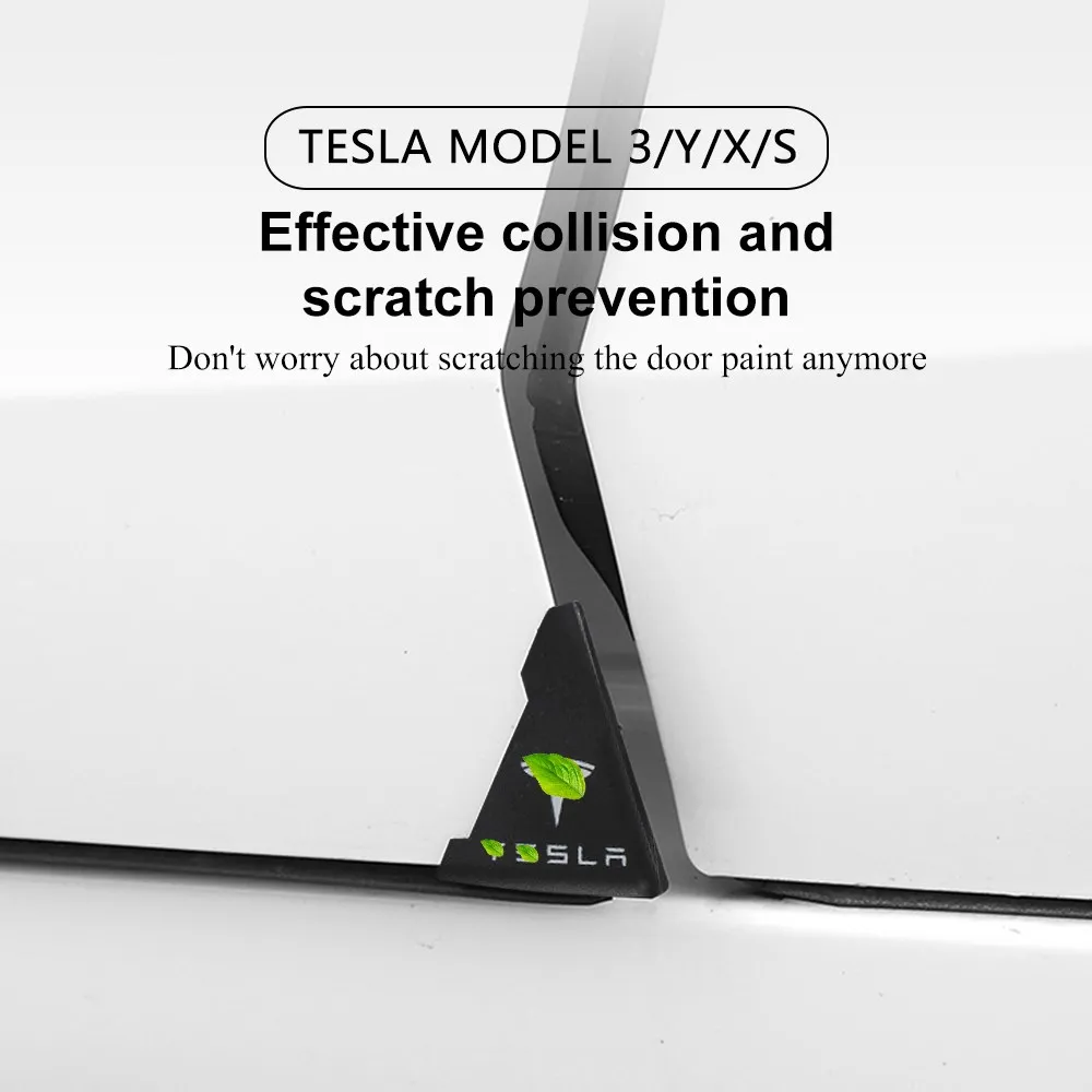 

Model3 Car Door Anti-Collision Corner Cover Sticker Protection Accessories For Tesla Model 3 Y S X Exterior Styling Modification