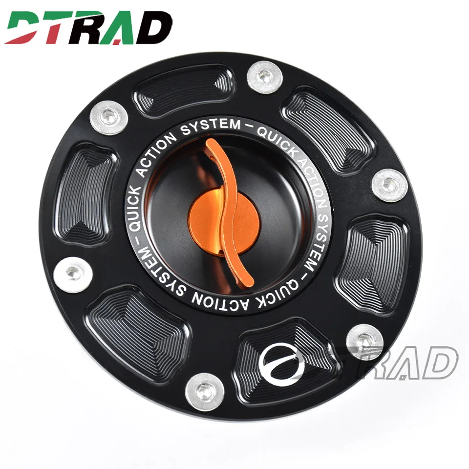 Фото Крышка топливного бака/воздушного фильтра DTRAD Super Duke 990/990R/950 из алюминия с ЧПУ, быстросъемная, для мотоцикла (совместима с KT, включает ключи) №5