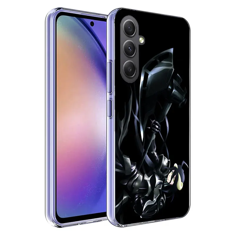 Фото Чехол для телефона Albedo Overlord для Samsung Galaxy A54 A14 A24 A34 A17 A37 A57 A55 A35 A25 A15 A16 A26 A36 A56 A13 A23 A33 A53 A52S A №4