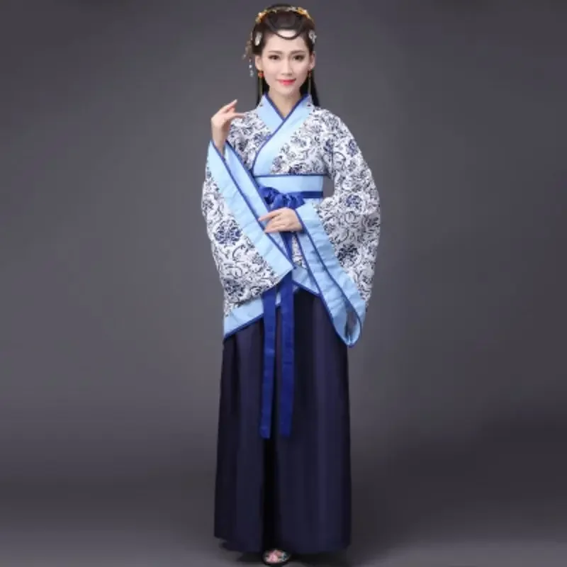 Nieuwe Aankomst Vrouwen Hanfu Jurk Hanbok китайский Танг династия представлений Косплей костум