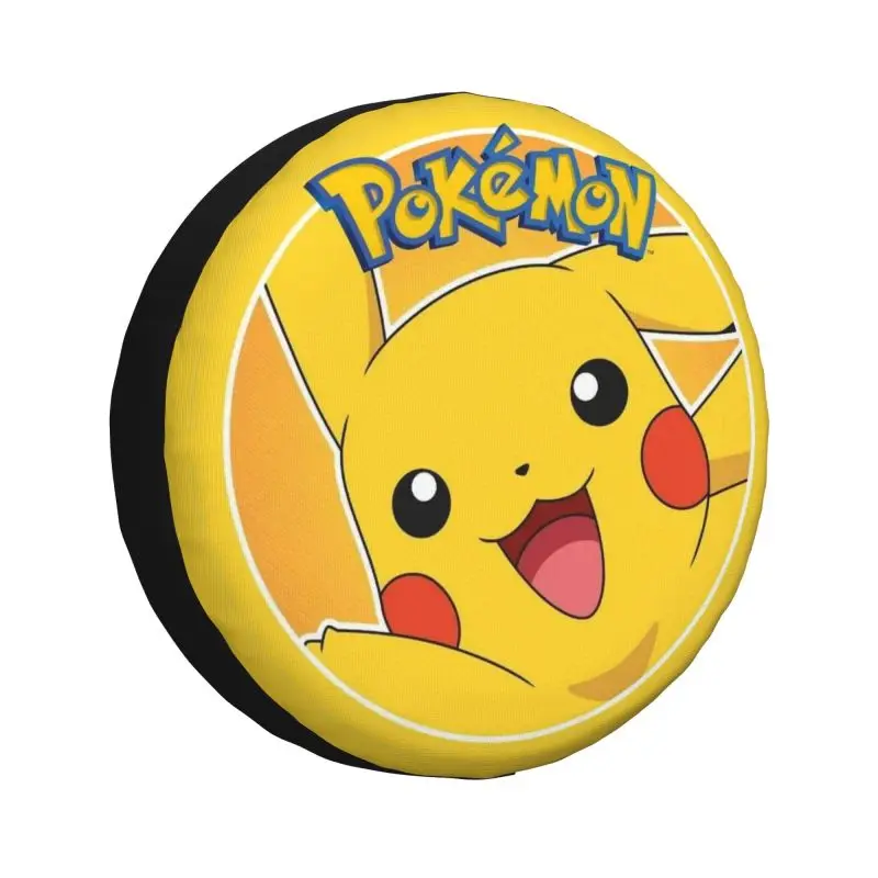 Чехол на запасное колесо с изображением Покемона Пикачу для Jeep Mitsubishi SUV RV Camper