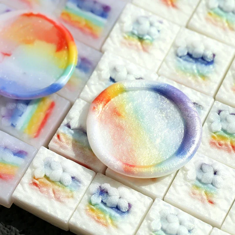 Оригинальный перламутровый воск для запечатывания частиц цвет материал Сделай