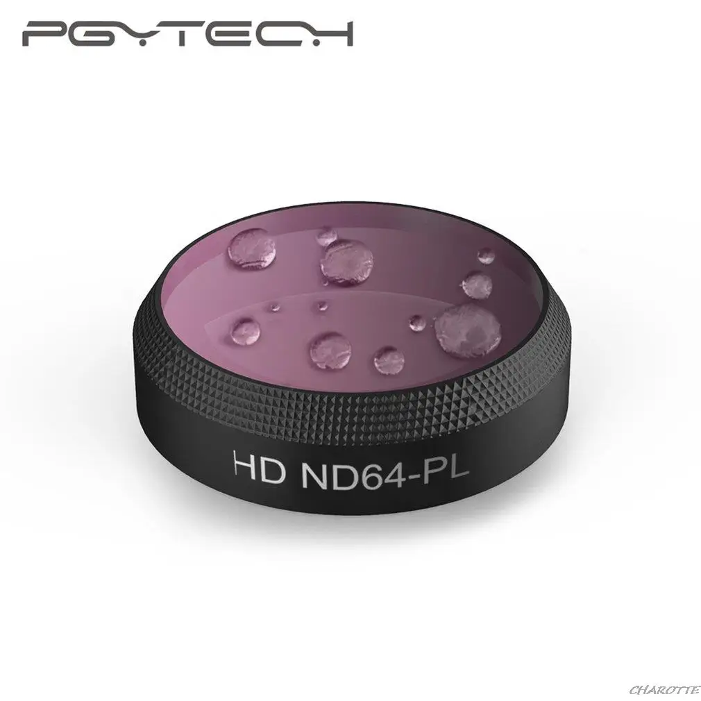 

PGYTECH HD ND64-PL Фильтры объектива легкий оптический стеклянный фильтр для камеры DJI MAVIC AIR Аксессуары для квадрокоптера RC