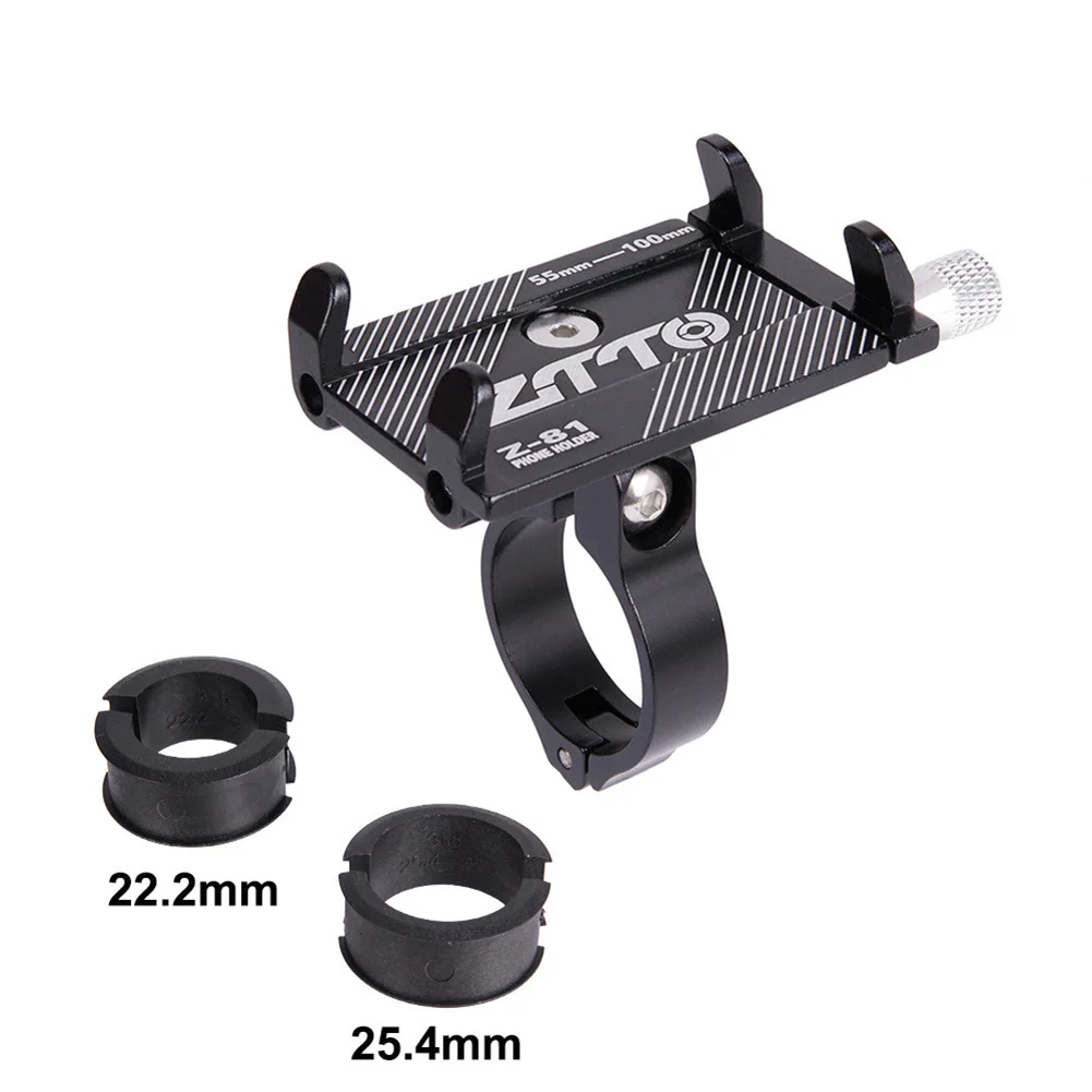 

Bicycle Scooter Aluminum Alloy Mobile Phone Holder MTB Mountain Bike Handlebar Clip Stand Universal Mobile Phone Stand Holder