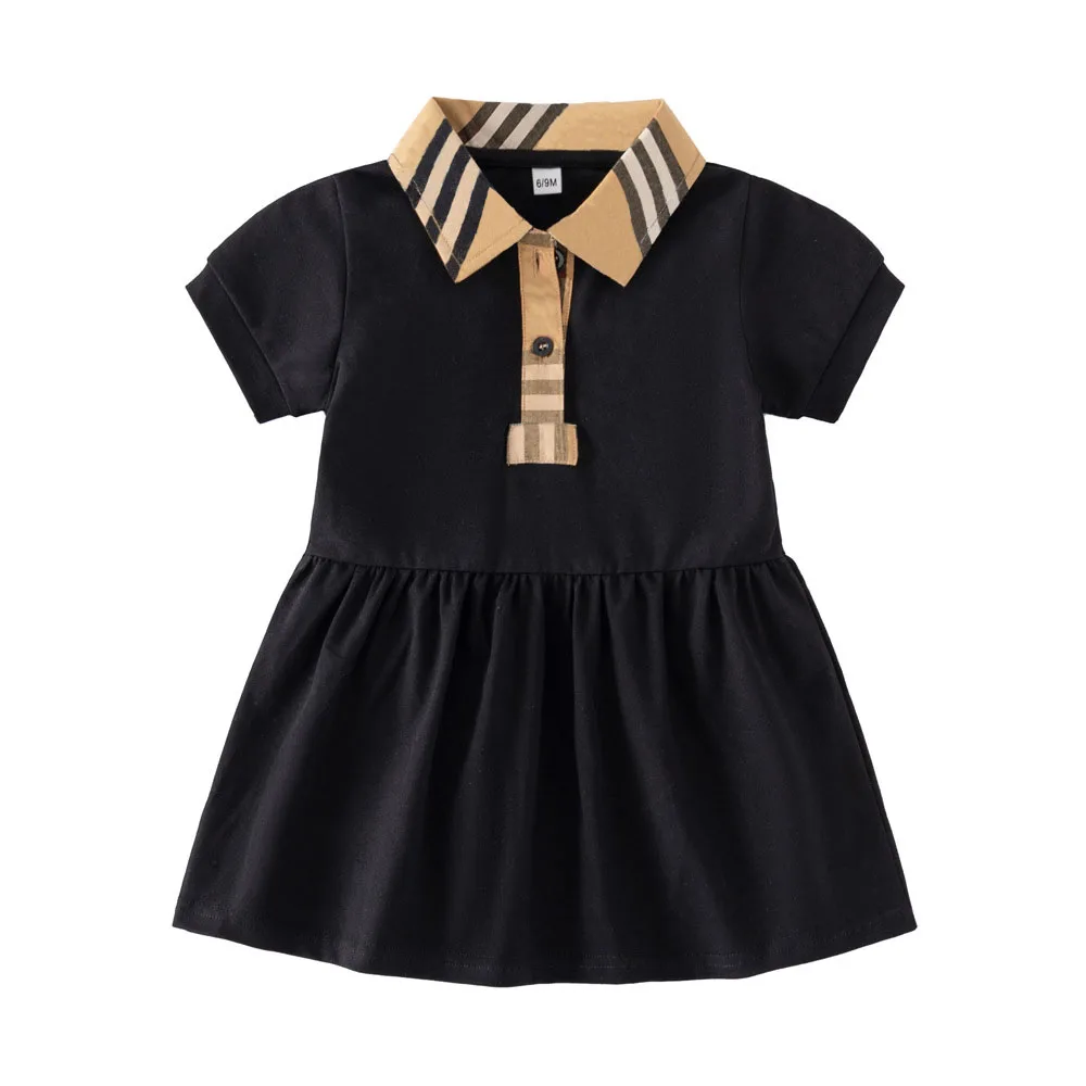 

Летние платья и комбинезоны для маленьких девочек, платье из 100% хлопка в клетку с коротким рукавом, детские комбинезоны для маленьких мальчиков, детская одежда