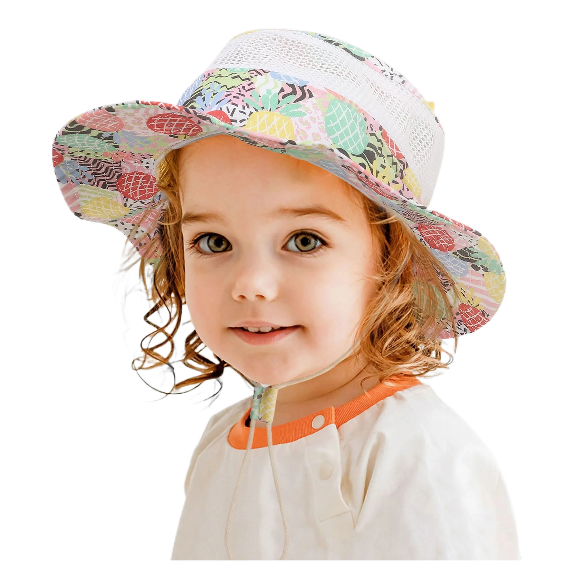 

2023 Children's Sunscreen Dinosaur Basin Hat Summer Mesh Anti Ultraviolet Baby Fisherman Hat Boys And Girls' Sunshade Hat