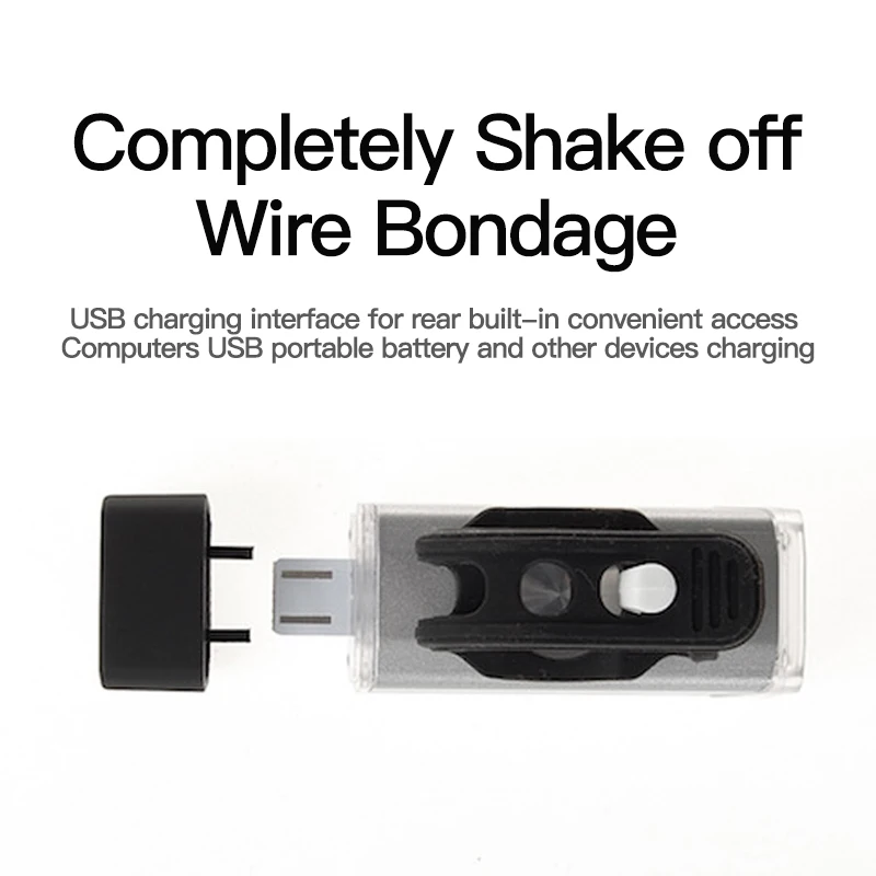 

Новый велосипедный передний фонарь, USB Перезаряжаемый задний фонарь, велосипедный фонарь, велосипедный фонарь