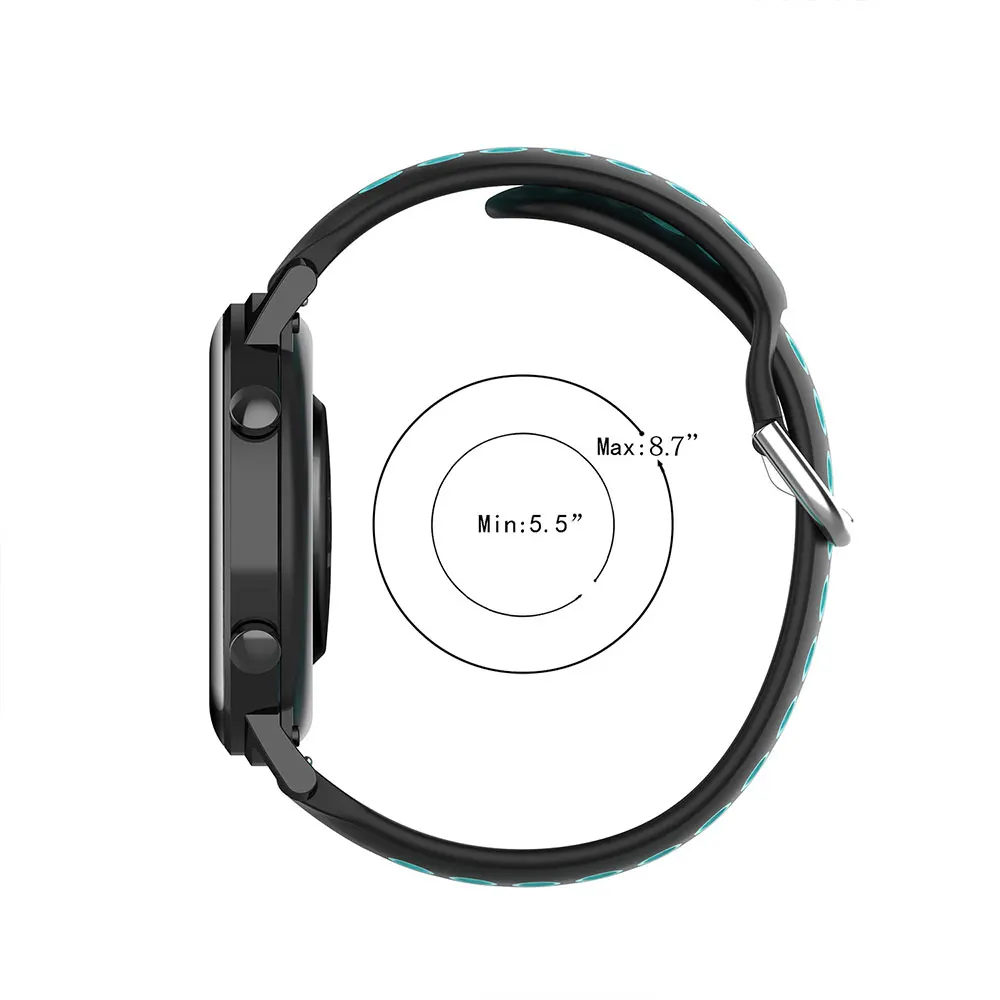 Ремешок силиконовый для наручных часов Garmin Vivomove 3 4 HR CAME Forerunner 245 645 touchs40 20 мм 22 -