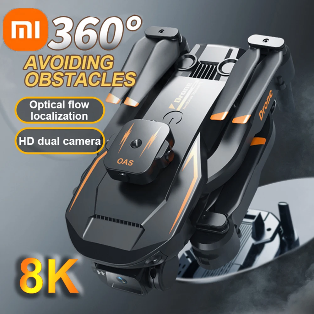 

Xiaomi S12 Optical Flow ESC Lens Drone Smart Obstacle Avoidance Hd Aerial Photography Remote Control Aircraft Folding Quadcopter