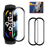for xiaomi mi band 7 6 5 4 band7 mi band 6 3d curved screen protector miband7 soft protective film cover on xiaomi band 7