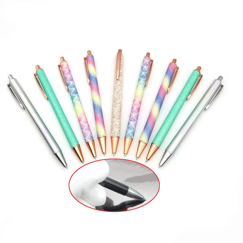 

2Pcs Air Release Weeding Pen Vinyl Installation Pen Weeding Tool Fine Point Weeding Pin Pen Glitter Metal Pin Pen