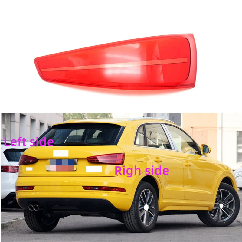 

For AUDI Q3 2016 2017 2018 Rear Taillight Shell Brake lights Shell Replacement Auto Rear Shell Cover