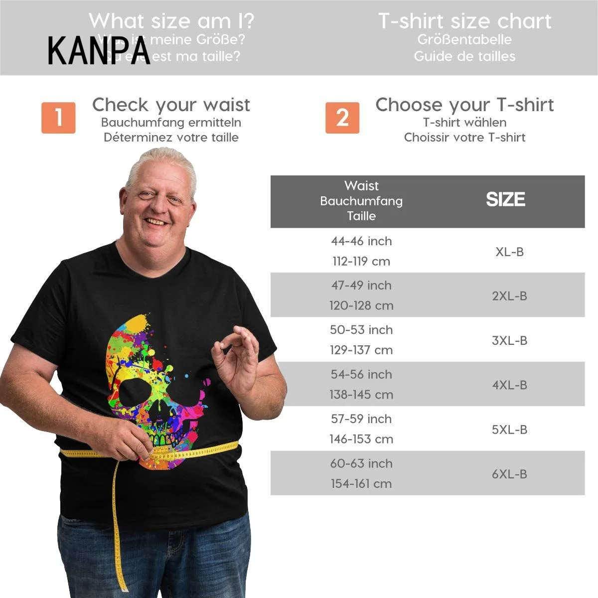 Футболка мужская из 100% хлопка с принтом на заказ размер 6XL