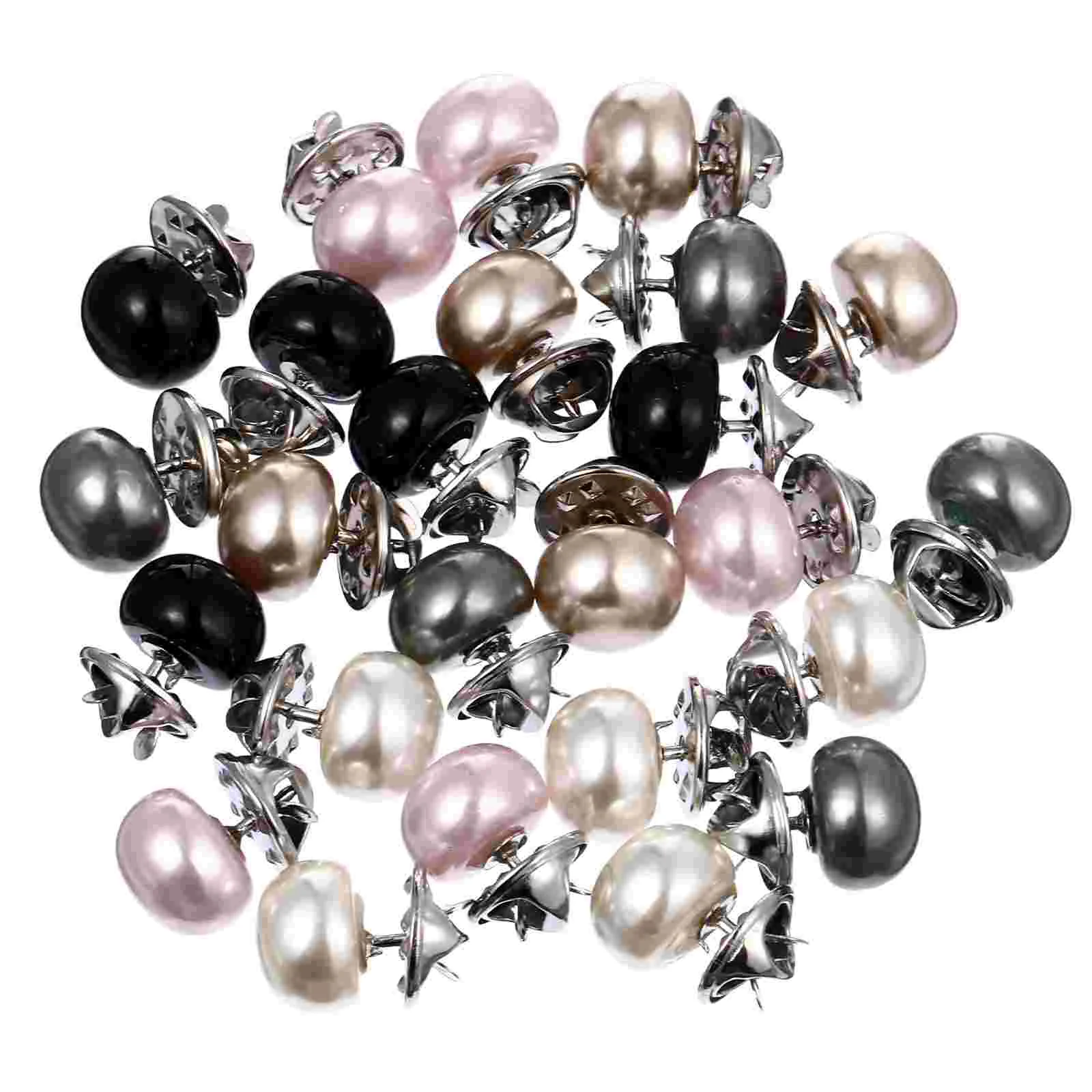 

Булавка для одежды, Женская Брошь для платья, декоративные булавки для одежды, пуговицы для джинсов, женские декоративные булавки для воротника рубашки, 25 шт.