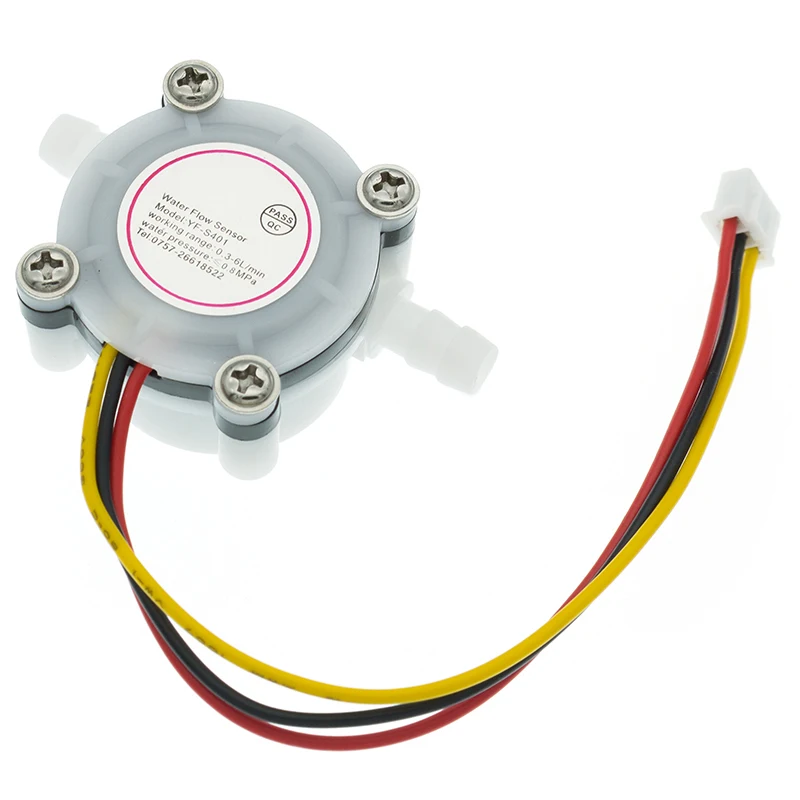 I81 1 шт. датчик расхода воды кофе расходомер Расходомер Счетчик 0 3-6 л/мин новый |