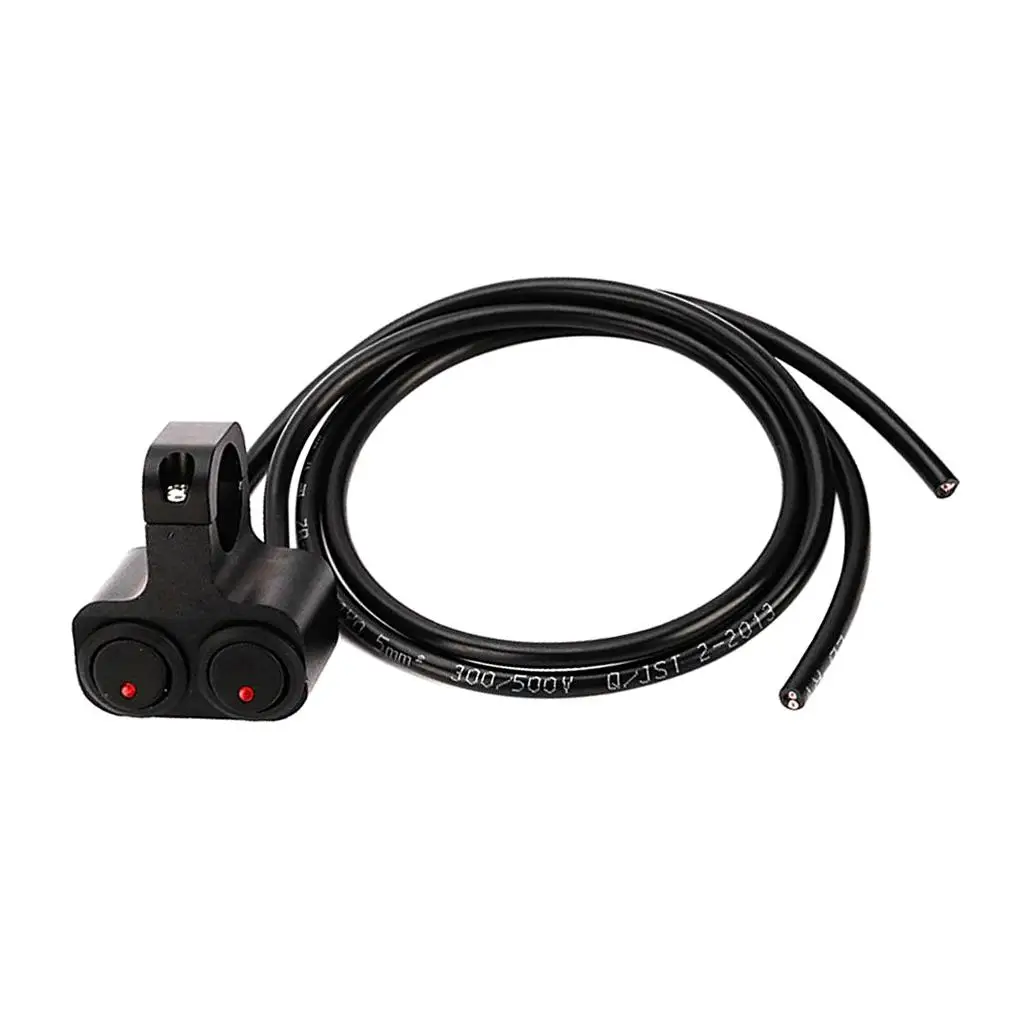 

Мотоциклетные CNC алюминиевые Клавишные переключатели 22 мм налобный фонарь на руль