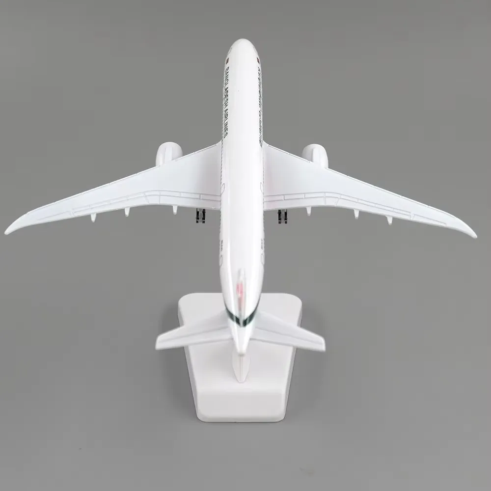 20 см сплав металла B787 Bangladesh Airlines Boeing 787 литая под давлением модель самолета с