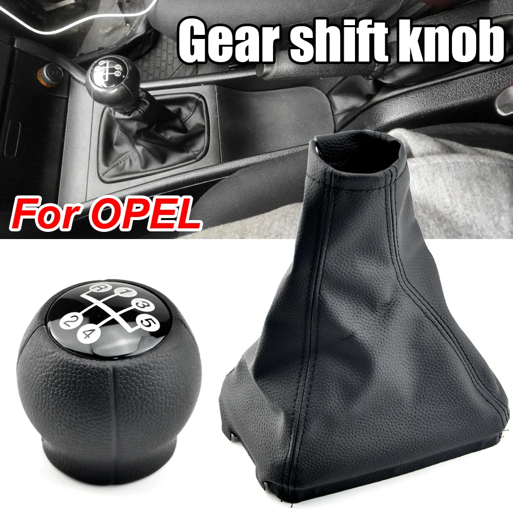 

For OPEL CORSA C (01-06) TIGRA B (04-12) COMBO C (01-11) Car Gear Shift Knob Lever Gaiter Boot Car Parking Handbrake Grips Case