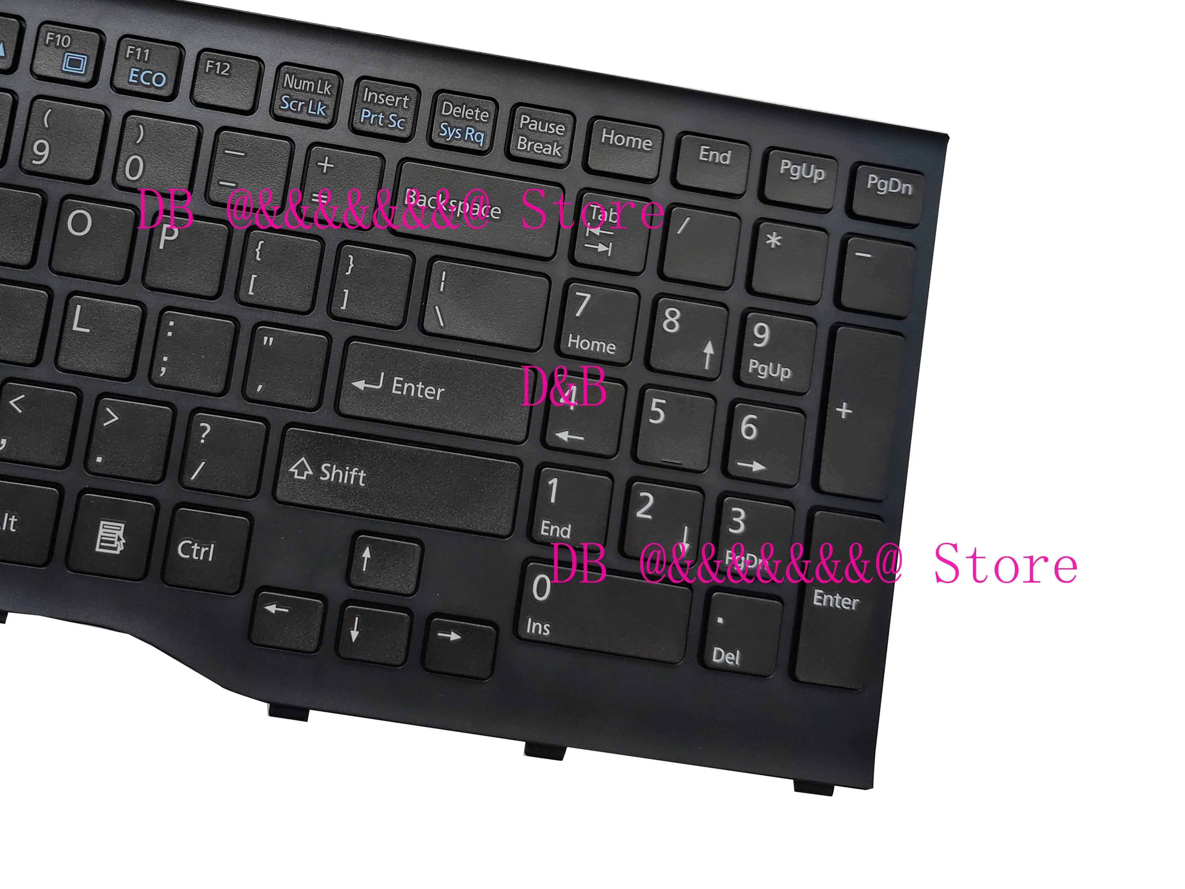 Фото Клавиатура для ноутбука Lifebook AH552 US с маленьким клавишем Enter CP581751-01 №5