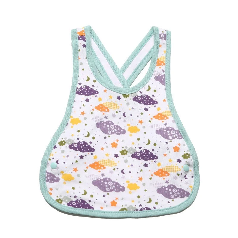 1 шт. Детский многофункциональный нагрудник из хлопка |