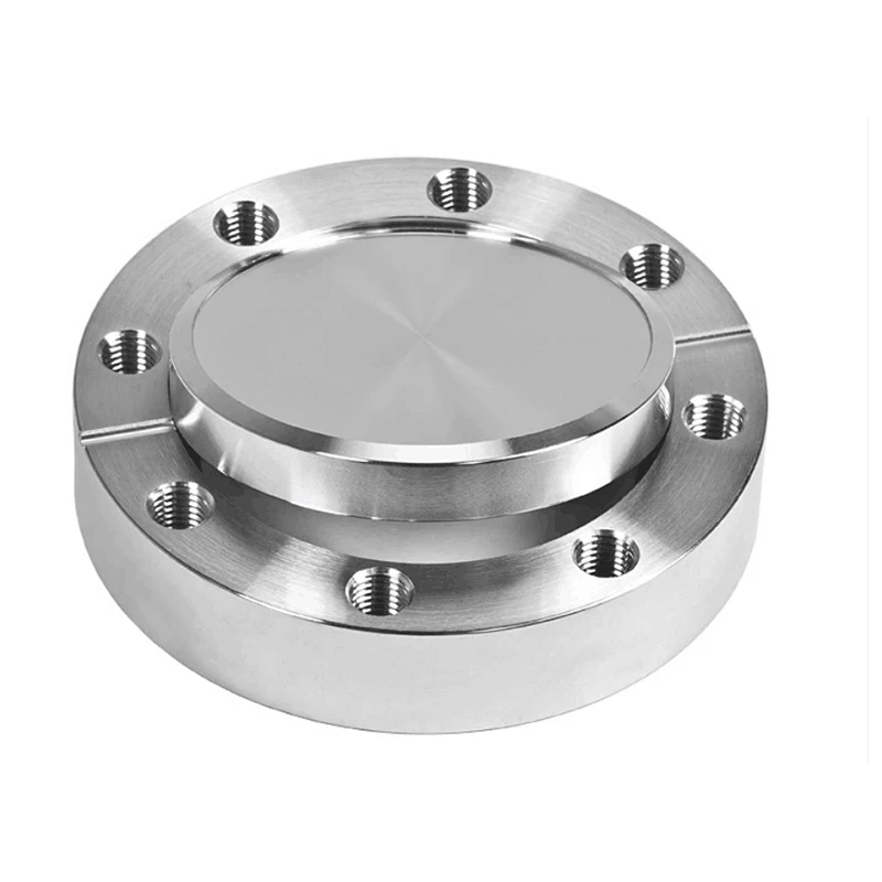 Custom OEM CNC Machining Stainless Steel Ultra High Vacuum Conflat Flange