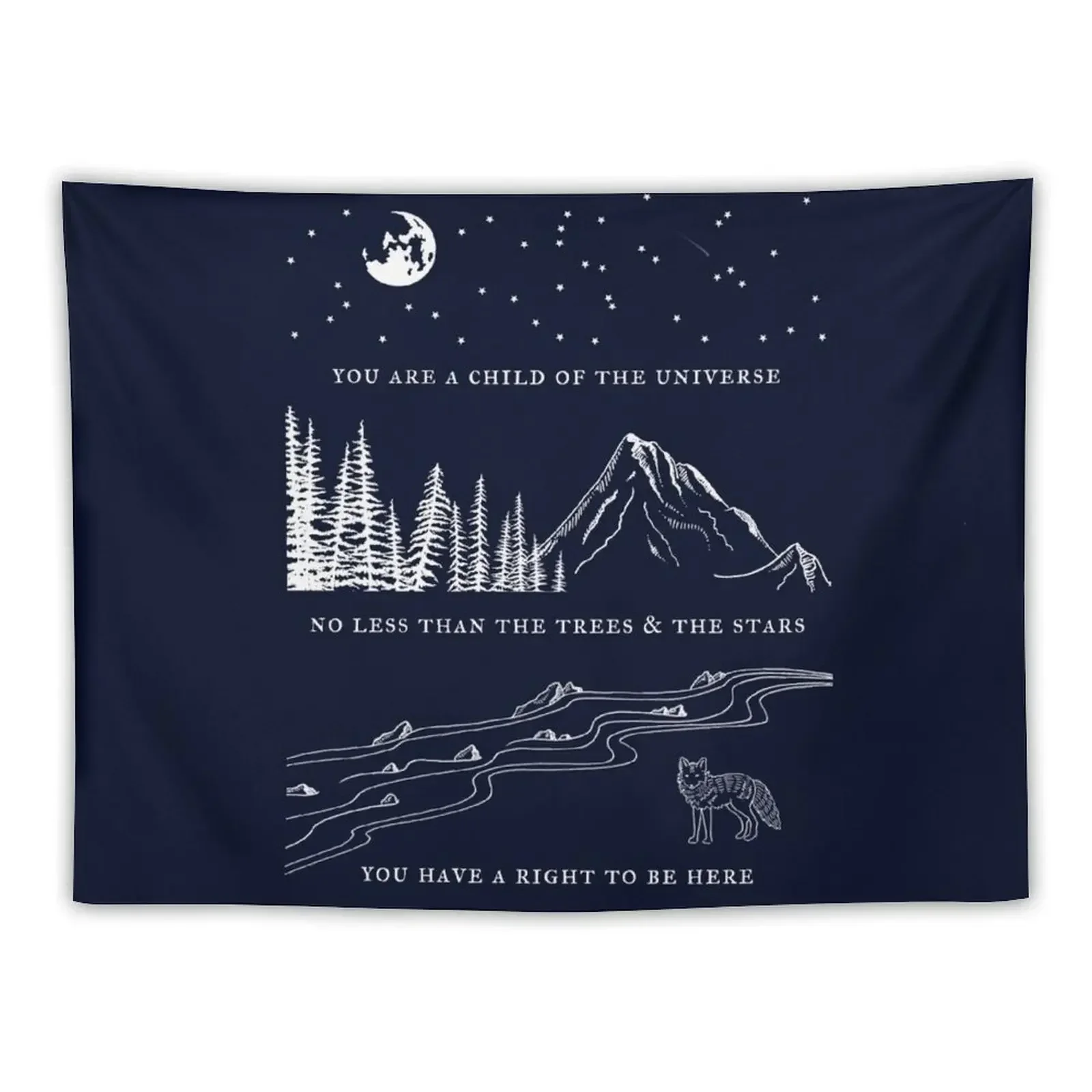 Дезидератный гобелен аниме декор эстетический Декор для комнаты настенный