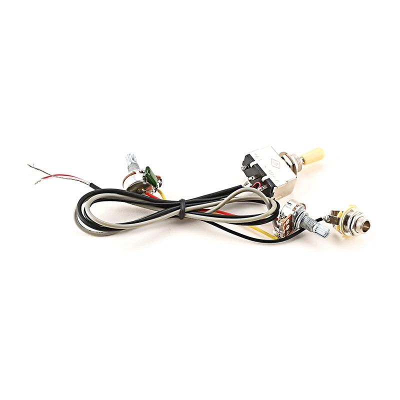 

Жгут проводов для гитары A500K + B500K + Jack