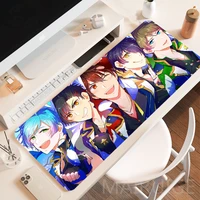 ensemble stars mouse pad xxl gaming accessories carpets rugs gamer idol game large keyboard mousemat anime playmats desk mat