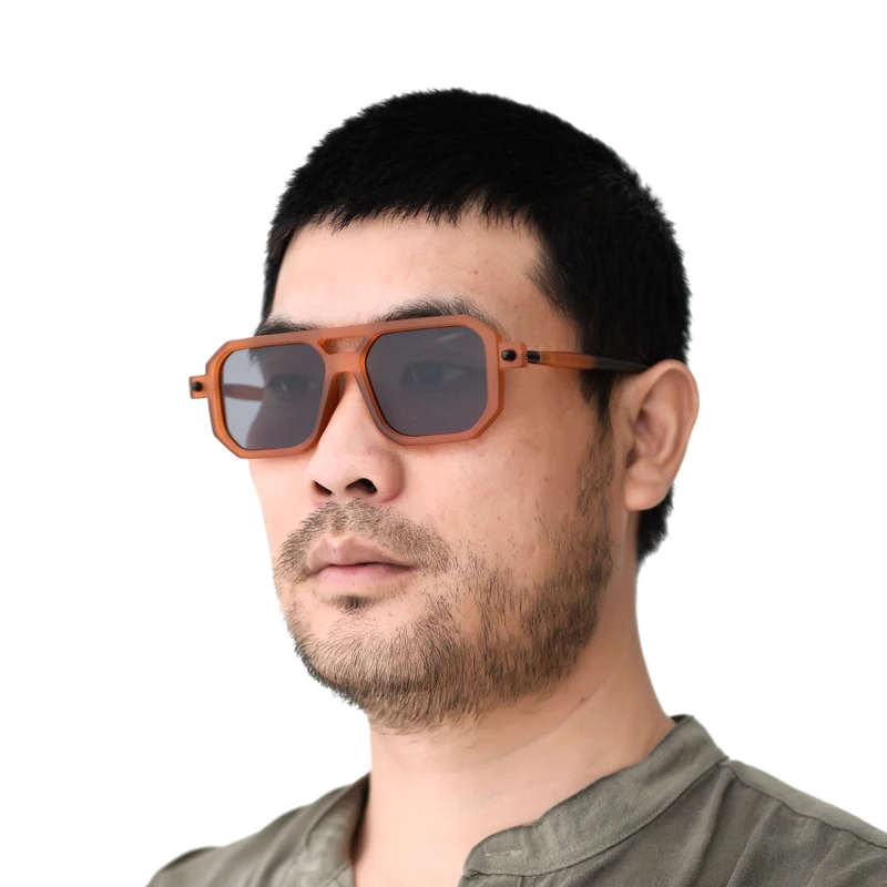 

Summer Net Red New Large Frame Hollow Sunglasses Men Versatile Jelly Color Myopia Hip Hop Blue Light Blocking Glasses Women